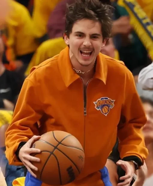NY Knicks Timothee Chalamet Game Six Jacket