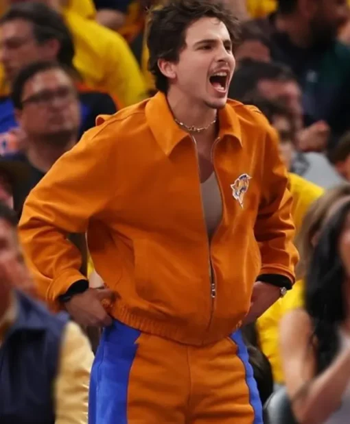 NY Knicks Timothee Chalamet Six Game Jacket