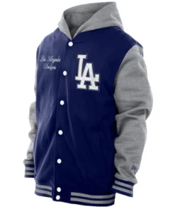 New Era Throwback Los Angeles Dodgers Hooded Jacket