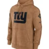 New York Giants Salute To Service Brown Hoodie