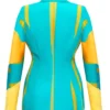 Nicole Ari Parker And Just Like That S03 Blue And Yellow Suit