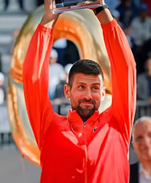 Novak Djokovic ATP Orange Tournament Jacket