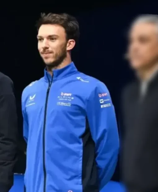 Pierre Gasly Dieppe Track Blue Jacket