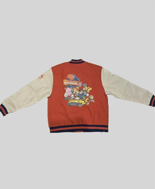 Pokemon Pikachu World Championships Letterman Varsity Jacket For Unisex
