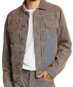 Pop the Balloon Live S01 Corduroy Splatter Jacket