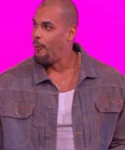 Pop the Balloon Live S01 Splatter Corduroy Jacket