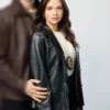 Providence Falls S01 Katie Stevens Black Leather Blazer