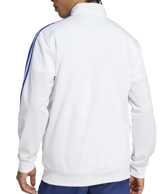 Real Madrid Adidas DNA 24-25 Track White Jacket