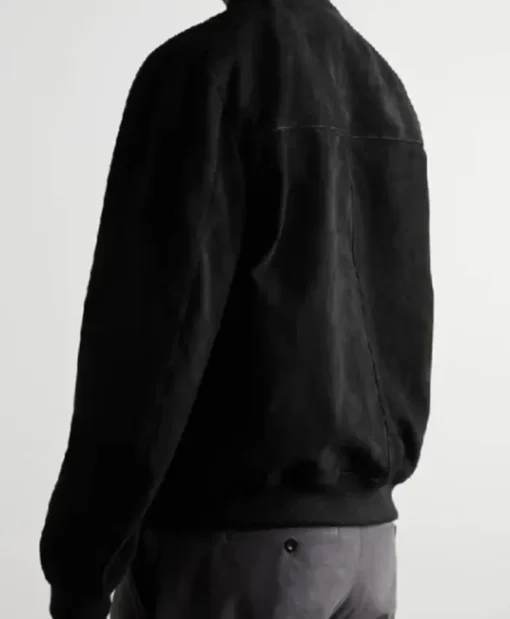 Ryan Seacrest American Idol S23 Black Suede Jacket