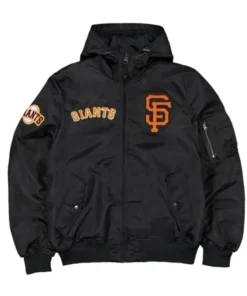 SF Giants Historic L-2B Hooded Bomber Jacket