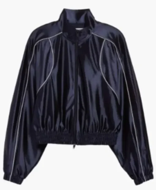 SNL S50 Scarlett Johansson Track Blue Jacket