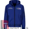 Seattle Seahawks Hooded Bomber Blue Jacket