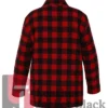 Shaun Johnston Heartland 2007 Red Plaid Jacket