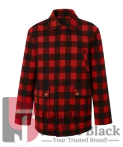 Shaun Johnston Plaid Heartland 2007 Red Jacket