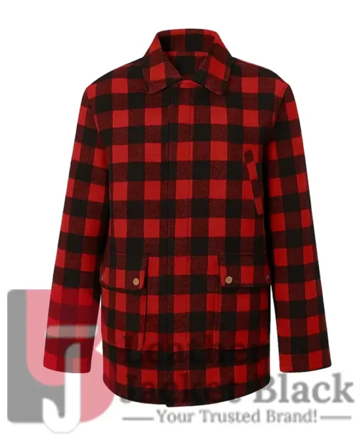 Shaun Johnston Plaid Heartland 2007 Red Jacket