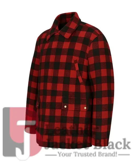 Shaun Johnston Red Plaid Heartland 2007 Jacket