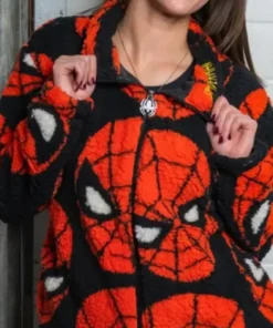 Sherpa Spiderman Jacket