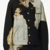 Sherri Tyler Perry Printed Black Jacket