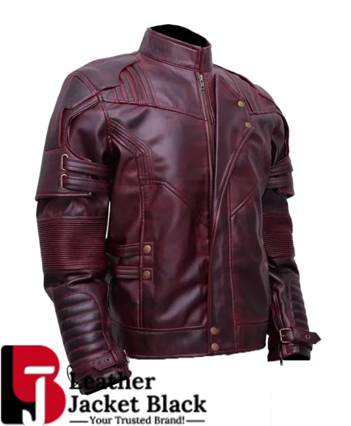 Shop Star Lord Guardians Of The Galaxy Vol 2 Chris Pratt Leather Jacket For Him And Her