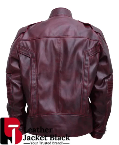Shop Star Lord Guardians Of The Galaxy Vol 2 Chris Pratt Leather Unisex Jacket