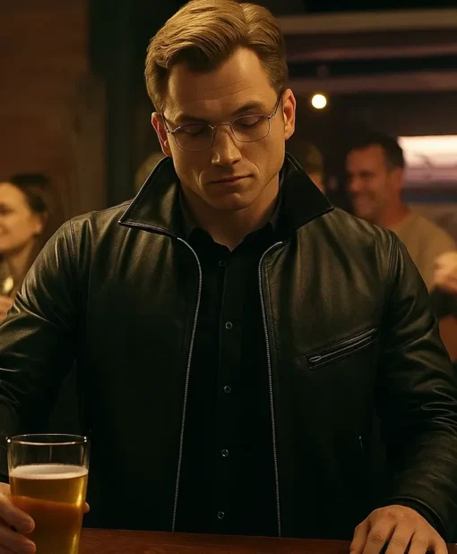 Smoke S01 Dave Gudsen Black Leather Jacket