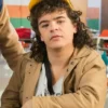 Stranger Things S5 Gaten Matarazzo Beige Coat