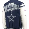 Super Bowl 5x Dallas Cowboys Champions Varsity Jacket