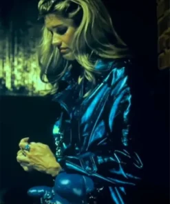 Superman 2025 Eve Teschmacher Blue Trench Coat