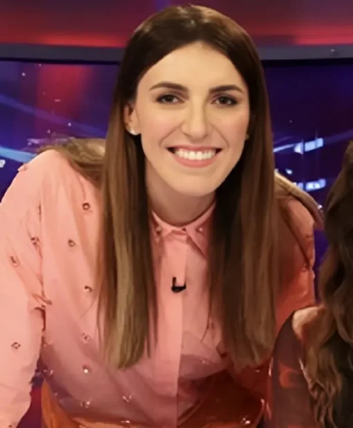 The Cheap Seats S05 Mel Tracina Pink And Orange Shirt
