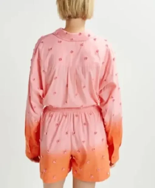 The Cheap Seats S5 Mel Tracina Orange And Pink Shirt