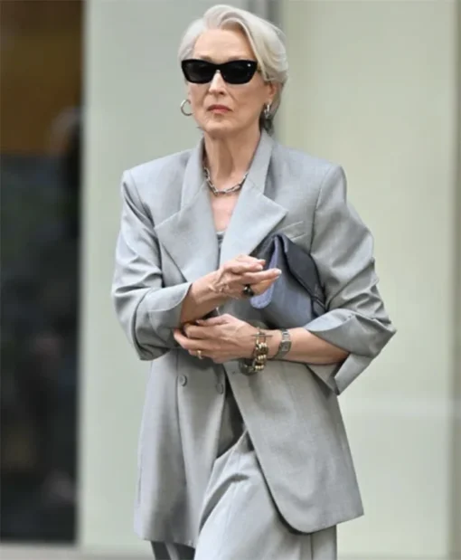 The Devil Wears Prada 2 2026 Meryl Streep Grey Blazer