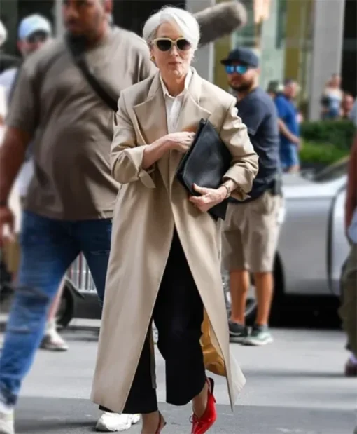 The Devil Wears Prada 2 Meryl Streep Beige Trench Coat