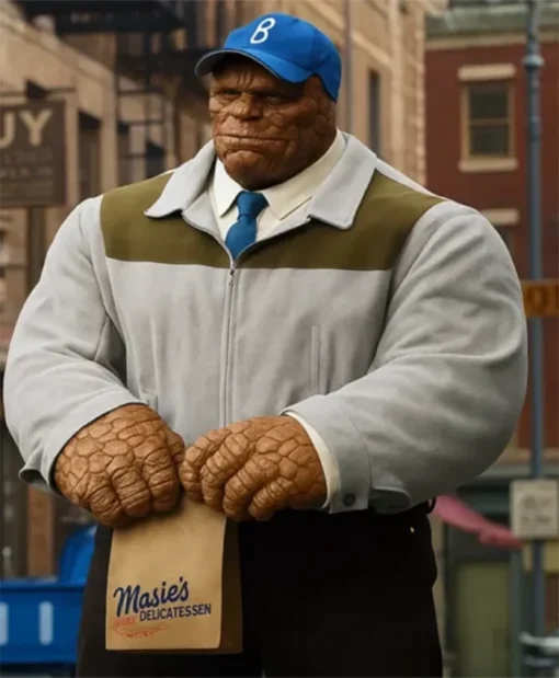 The Fantastic Four First Steps 2025 Ben Grimm Leather Jacket