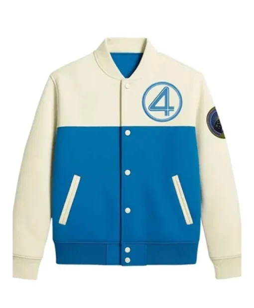 The Fantastic Four First Steps 2025 Varsity Jacket