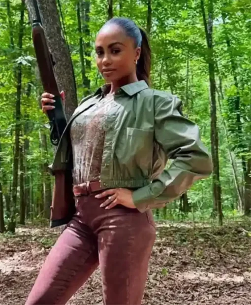 The Hunting Wives S01 Joyce Glenn Cropped Jacket