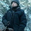 The Last Frontier S01 Haley Bennett Blue Cotton Jacket
