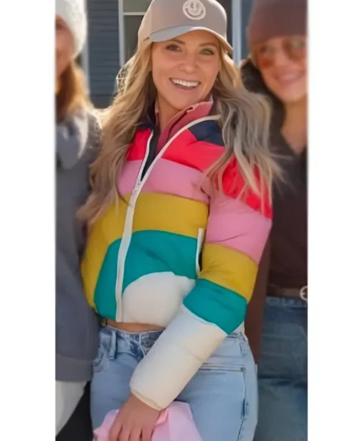 The Motherhood S01 Puffer Rainbow Jacket