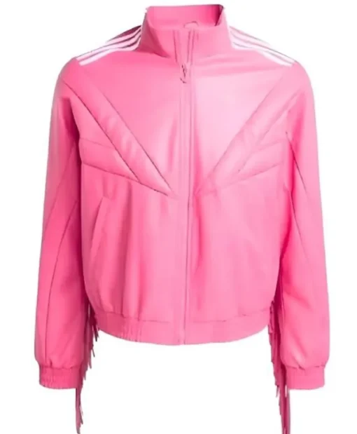 The Today Show 2025 Kayleen Walters Fringe Pink Jacket
