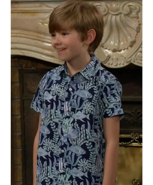 The Young and the Restless Redding Munsell Fish Shirt