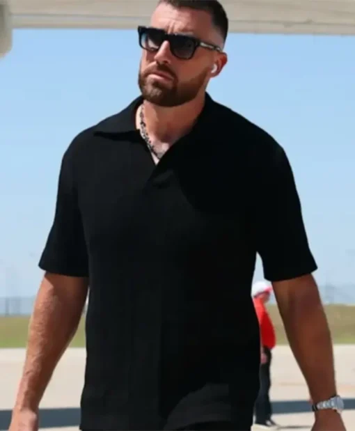 Travis Kelce Arizona Black Knit Shirt