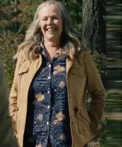 Untamed S01 Iris Quinn Brown Cotton Jacket