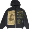 WWE Cactus Jack Black Hooded Jacket