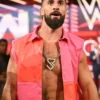 WWE Raw 2025 Seth Rollins Leather Vest