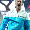 WWE SummerSlam CM Punk Fantastic Four Blue And White Jacket
