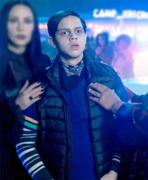 Wednesday S02 Isaac Ordonez Black Vest