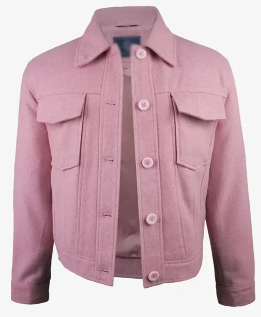 Womens Trucker Lynn Light Pink Jacket