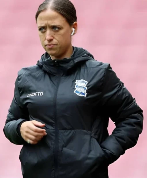 Birmingham vs Sunderland Gameday Amy Merricks Black Jacket