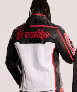 Buy Swerve Strickland Mr. Terrific Inspired Whose House Leather Jacket
