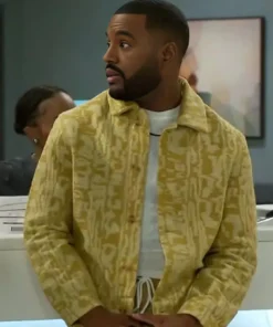 Beyond the Gates Andre Richardson Yellow Patterned Jacket