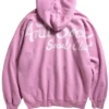 Anti Social Social Club Airbrushed Pullover Fleece Unisex Pink Hoodie